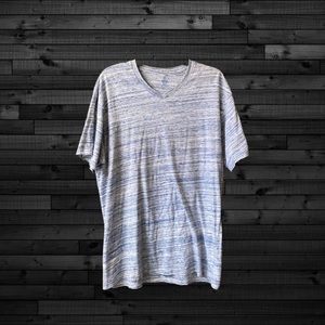 RUSTIC BLUE Solid T-Shirt Sz XL